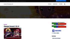 What Doremi-fansubs.com website looked like in 2020 (3 years ago)