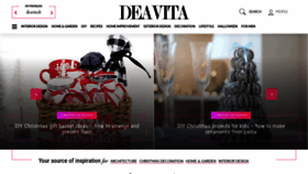 What Deavita.net website looked like in 2020 (3 years ago)