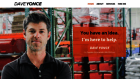 What Daveyonce.com website looked like in 2020 (3 years ago)