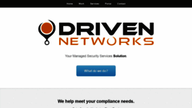 What Drivennetworks.net website looked like in 2020 (3 years ago)