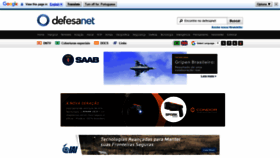 What Defesanet.com.br website looked like in 2020 (5 years ago)