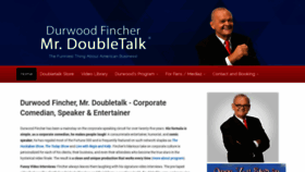What Doubletalk.com website looked like in 2020 (3 years ago)