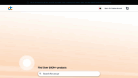 What Desertcart.ae website looked like in 2020 (3 years ago)