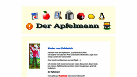 What Der-apfelmann.de website looked like in 2020 (3 years ago)