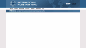 What Data.imf.org website looked like in 2020 (3 years ago)
