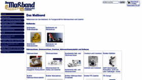 What Dasmassband.de website looked like in 2020 (3 years ago)