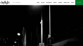 What Daylightmagazine.org website looked like in 2020 (3 years ago)