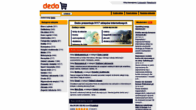 What Dedo.pl website looked like in 2020 (3 years ago)