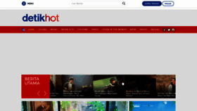 What Detikhot.com website looked like in 2020 (3 years ago)