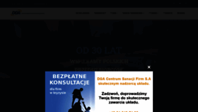 What Dga.pl website looked like in 2020 (3 years ago)