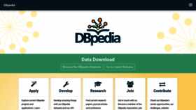 What Dbpedia.org website looked like in 2020 (3 years ago)