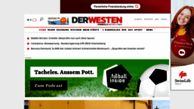 What Derwesten.de website looked like in 2020 (3 years ago)