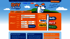 What Diycarhire.com.au website looked like in 2020 (3 years ago)