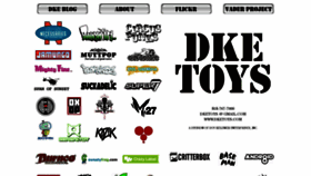 What Dketoys.com website looked like in 2020 (3 years ago)