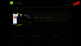 What Dotsensebd.com website looked like in 2020 (3 years ago)