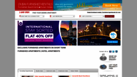 What Dubaifurnishedrentals.com website looked like in 2020 (3 years ago)