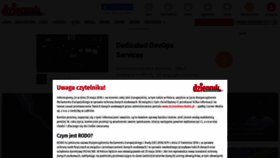 What Dziennikwschodni.pl website looked like in 2020 (5 years ago)