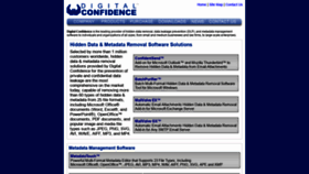 What Digitalconfidence.com website looked like in 2020 (3 years ago)