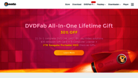 What Dvdfab.cn website looked like in 2020 (3 years ago)