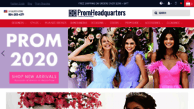 What Dressprom.net website looked like in 2020 (3 years ago)