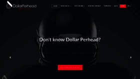 What Dollarperhead.com website looked like in 2020 (3 years ago)