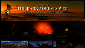 What Darkforests.info website looked like in 2020 (3 years ago)