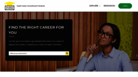 What Degreesandcareers.info website looked like in 2020 (3 years ago)