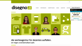 What Disegno.cc website looked like in 2020 (3 years ago)