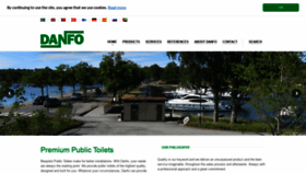 What Danfo.de website looked like in 2020 (3 years ago)