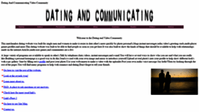 What Datingandcommunicating.50webs.com website looked like in 2020 (3 years ago)
