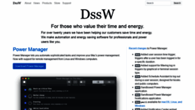 What Dssw.co.uk website looked like in 2020 (3 years ago)