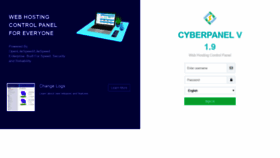 What Demo.cyberpanel.net website looked like in 2020 (3 years ago)