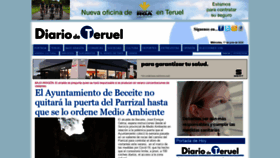 What Diariodeteruel.es website looked like in 2020 (3 years ago)