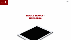 What Die-lobby.de website looked like in 2020 (5 years ago)