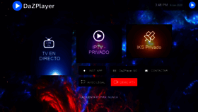 What Dazplayer.com website looked like in 2020 (3 years ago)