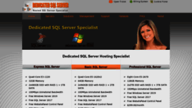 What Dedicatedsqlserver.com website looked like in 2020 (3 years ago)