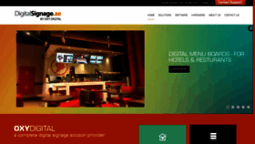 What Digitalsignage.ae website looked like in 2020 (3 years ago)