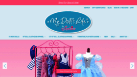 What Doll-clothes.com website looked like in 2020 (3 years ago)