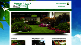 What Daytonlawnmowing.com website looked like in 2020 (3 years ago)