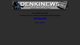 What Denkinews.org website looked like in 2020 (3 years ago)