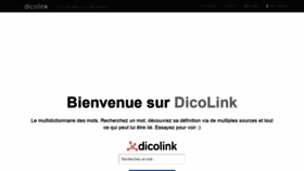 What Dicolink.com website looked like in 2020 (3 years ago)