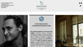 What Docteurdiacakis.com website looked like in 2020 (3 years ago)