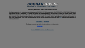 What Doohan-covers.com website looked like in 2020 (3 years ago)