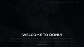 What Donut.tv website looked like in 2020 (3 years ago)