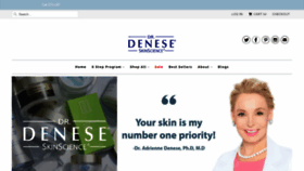 What Drdenese.com website looked like in 2020 (3 years ago)