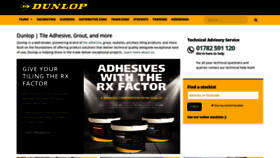 What Dunlop-adhesives.co.uk website looked like in 2020 (3 years ago)