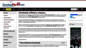 What Downloadpipe.com website looked like in 2020 (3 years ago)
