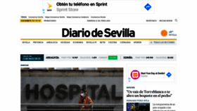 What Diariodesevilla.es website looked like in 2020 (3 years ago)