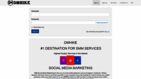What Dmhike.com website looked like in 2020 (5 years ago)