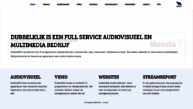 What Dubbelklik.nl website looked like in 2020 (3 years ago)
